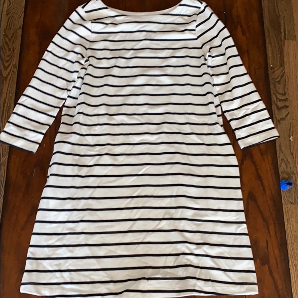 Black Striped Dress